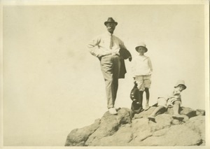 Frank Lyman, Sr. with sons Frank, Jr. and Joseph