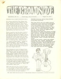 The Broadside. Vol. 1, no. 13
