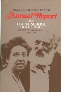 One Hundred and Eighth Annual Report of the Clarke School for the Deaf, 1975