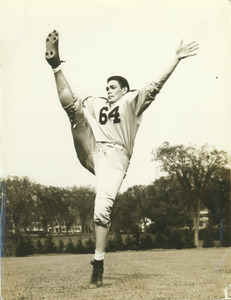 Donald Campbell in high football punt
