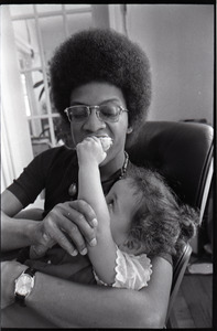 Herbie Hancock being fed by daughter Jessica