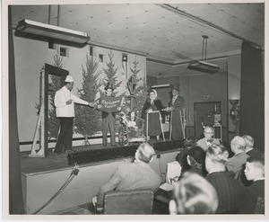 Performers in Christmas pageant