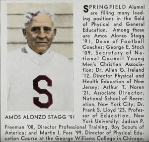 Amos Alonzo Stagg Slide