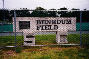 Benedum Field sign