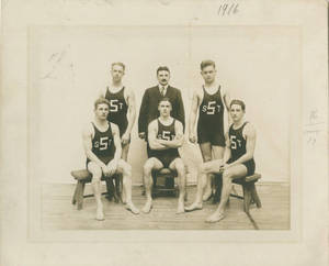 The 1916 Springfield College Swimming and Diving Team