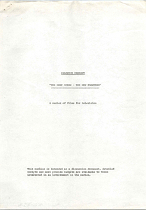 Correspondence: Paper outlining a series of films for television from Seaonics.