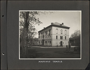 Masonic Temple: Melrose, Mass.