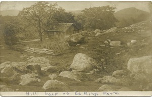 Hill back of Ed King's farm