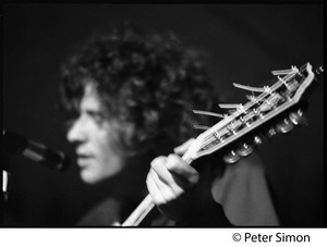 Tim Buckley in performance, probably at the Unicorn Coffee House