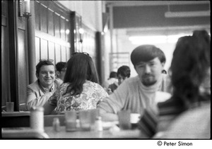 United States Student Press Association Congress: attendees in a dining hall