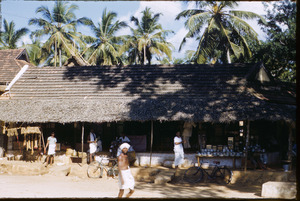 Small village market area outside Chennai