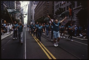 Marchers at the San Francisco Pride Parade