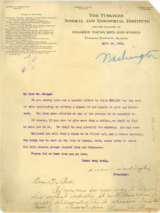 Letter from Clement Morgan to W. E. B. Du Bois