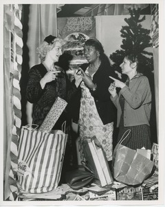 Clients performing in Christmas play