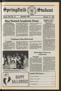 The Springfield Student (vol. 106, no. 6) Oct. 31, 1991