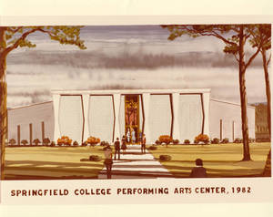 A Sketch of the Fuller Art Center at Springfield College