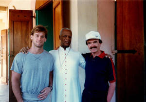 Father Hoar, Bishop Constant, and Doug Campbell