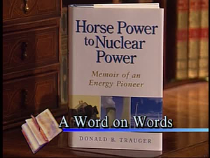 A Word on Words; Donald Trauger