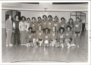 Dorchester High volleyball team