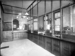 Interior of the Hyde Park Savings Bank