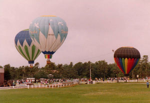 Hot air balloons