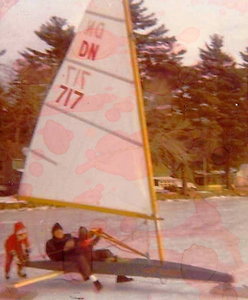 Lake Attitash ice boating