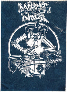 Mikst Nutz logo sticker