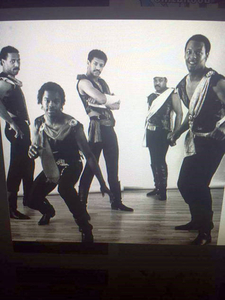 Planet Patrol original promo pic for Tommy Boy Records