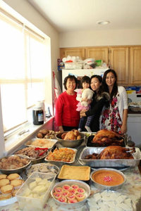 Chan family Thanksgiving