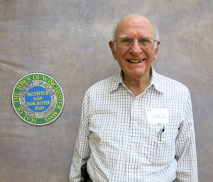 William Fincke at the Winchester Mass. Memories Road Show