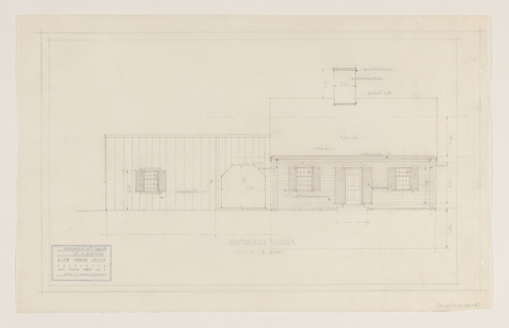 Wychwood Corporation (builder) house, Westfield, N.J.