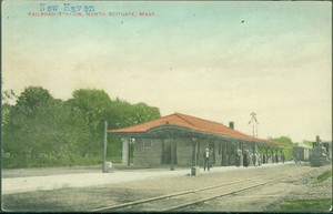 Railroad Station, North Scituate, Mass.