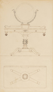 Toilet Table and Mirror