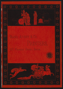 Cover for Rand, Avery & Co., printers, 117 Franklin Street, Boston, Mass., undated