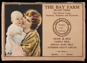 Calendar, The Bay Farm, Island Creek, Duxbury, Massachusetts, 1937