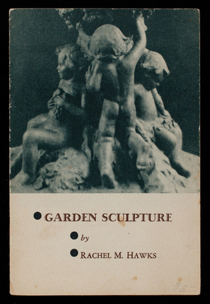 Garden sculpture, by Rachel M. Hawks, Ruxton 4, Maryland