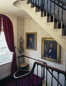 Stairwell landing, Rundlet-May House, Portsmouth, N.H.