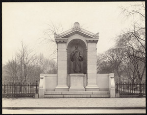Monument to William Ellery Channing, Arlington Street, Boston, Mass.