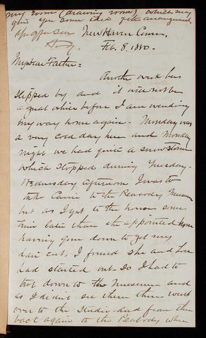 Harry Weir Casey To Thomas Lincoln Casey February 8, 1880 - Digital ...