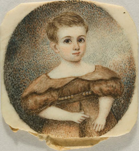 Edward Gordon Odiorne as a child