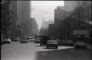 Congested street in New York City