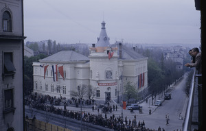 May 1 parade in Belgrade
