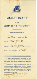 Grand Boule of the Sigma Pi Phi Fraternity