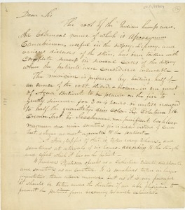 Letter from Mason R. Coggswell to Dr. Erasmus Darwin Hudson