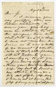 Letters to William Smith from Taliafero-Taylor