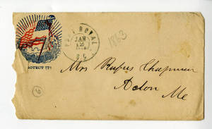 Correspondence by Rufus Chapman, 1863 January-February