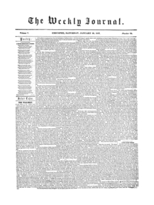 Chicopee Weekly Journal, January 20, 1855
