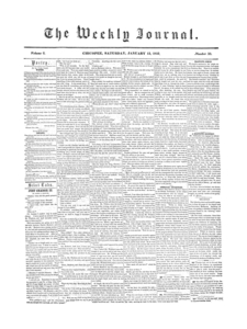 Chicopee Weekly Journal, January 13, 1855