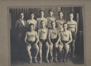 1929 Plainville High School Basketball Team