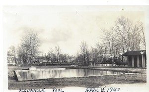 Plainville in ground Pool with Diving Board Telford Memorial Park